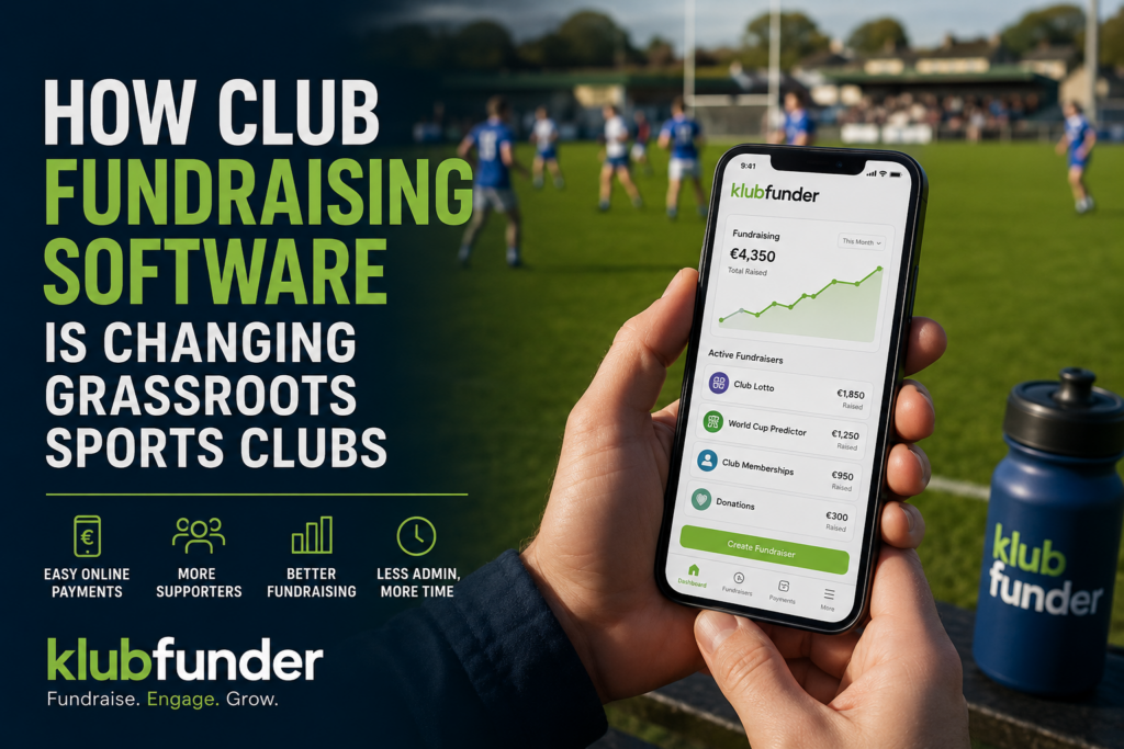 club fundraising software is chaging grassroots sports clubs